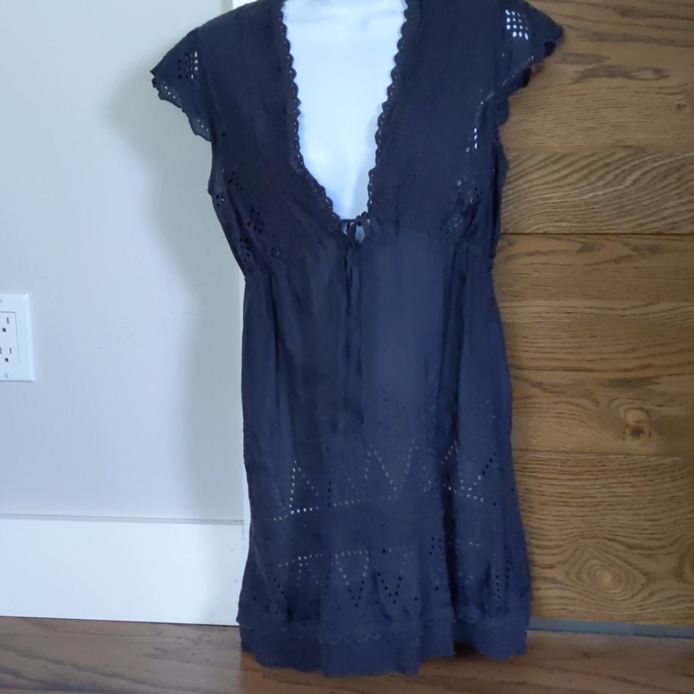 Johnny Was Black Tunic